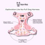 Ultimate Exploration No-Pull Harness Bundle Set - Taro Milk Tea (6-Piece)