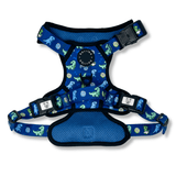 Exploration No-Pull (Step-In) Dog Harness - Dino