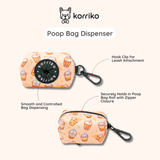 Poop Bag Dispenser - Milk Tea