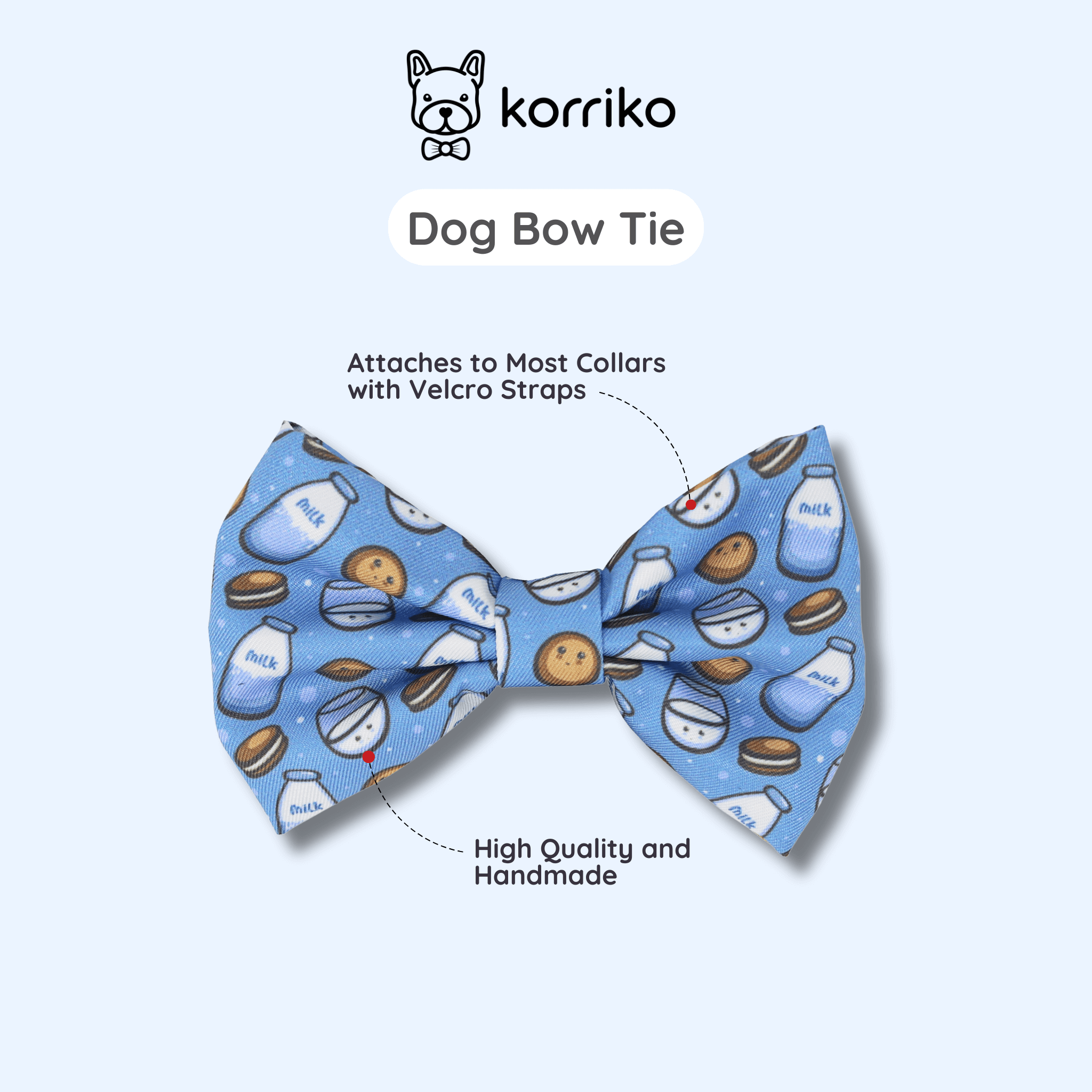 Dog Bow Tie - Milky Way (Final Sale)