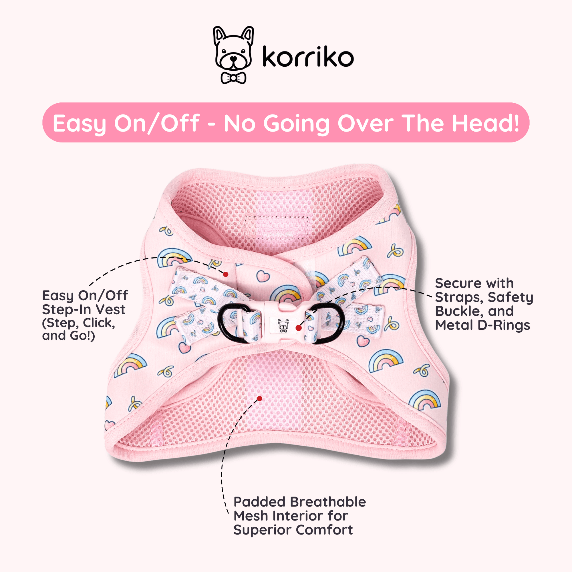 Ultimate Harness Bundle Set - Over The Rainbow (Step-In)