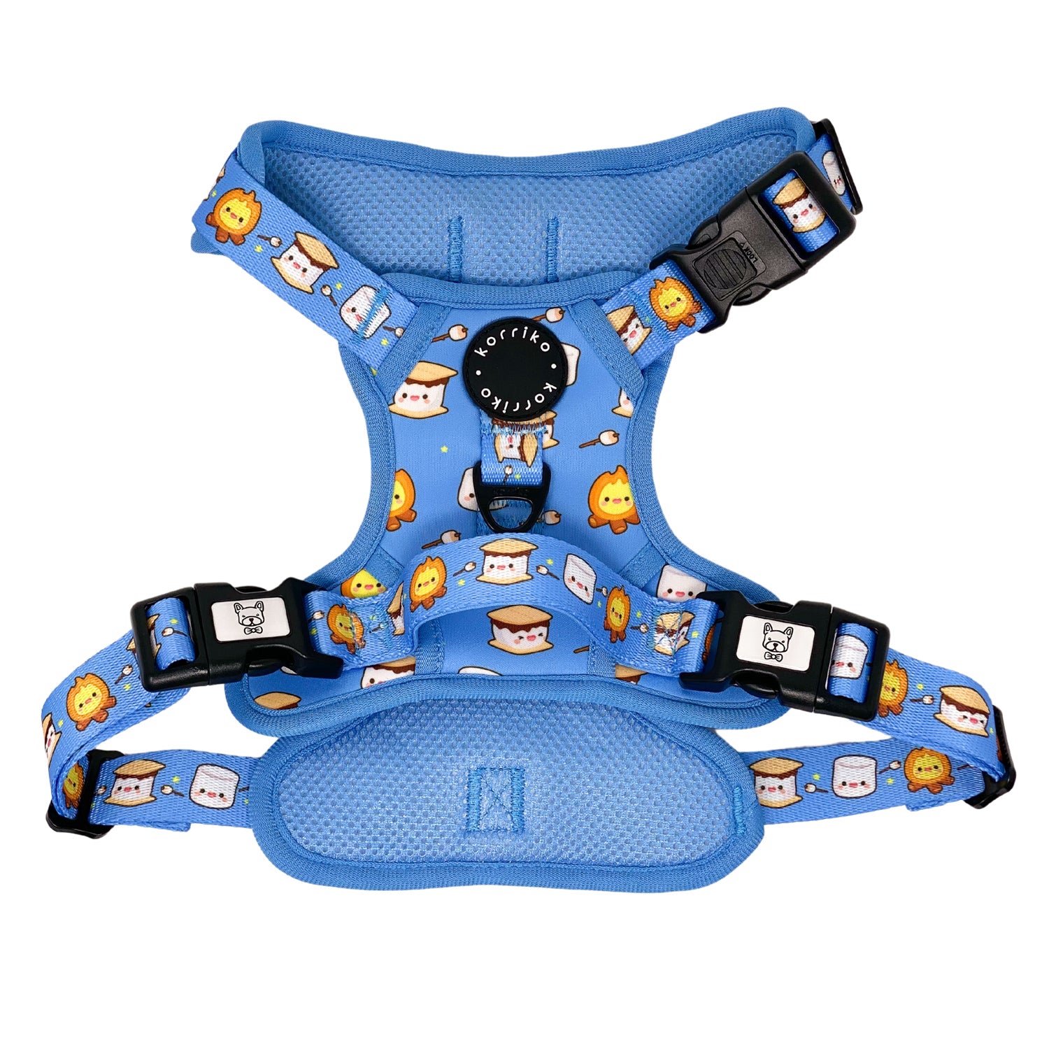 Blue puppy harness shop
