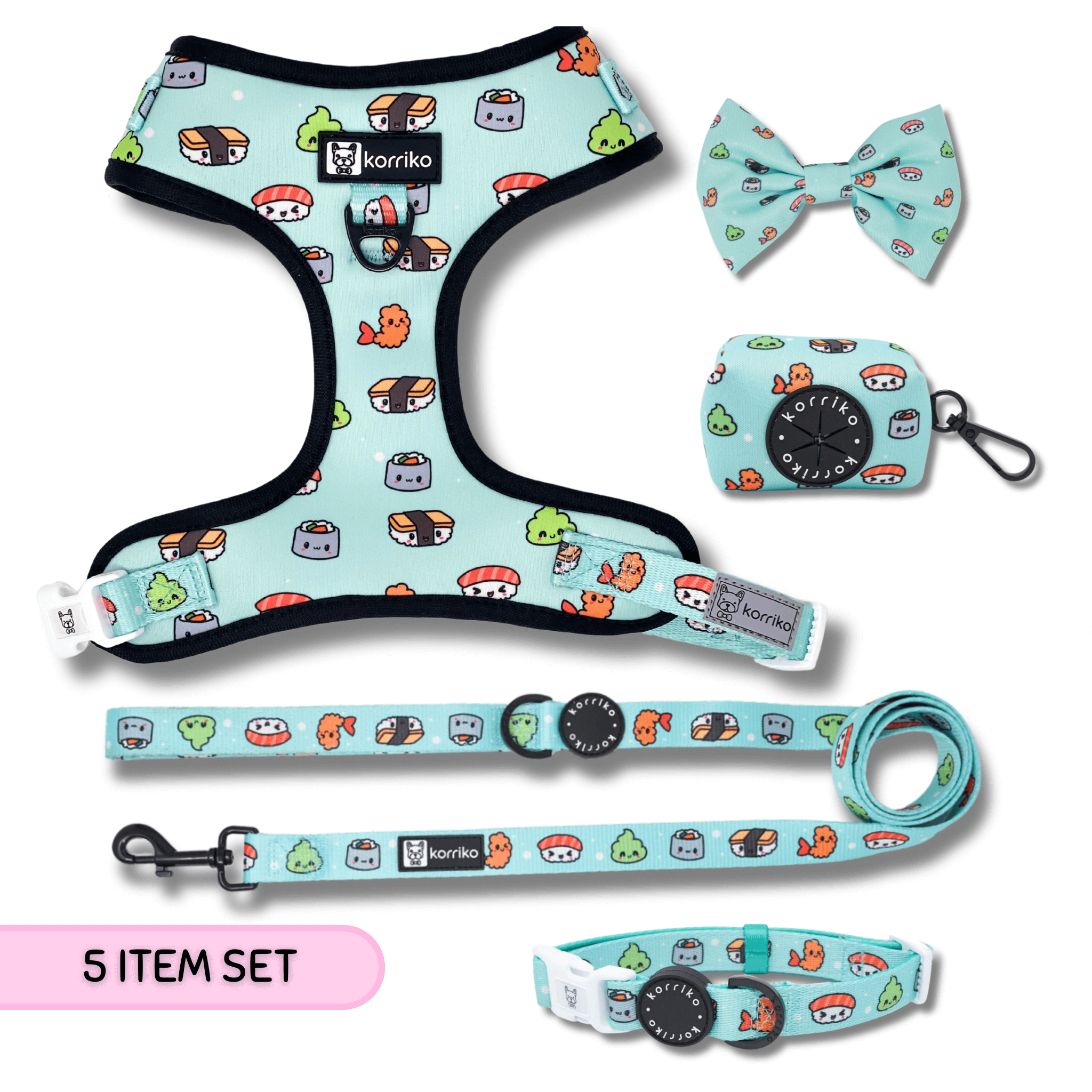 Ultimate Harness Bundle Set - Sushi (Adjustable)