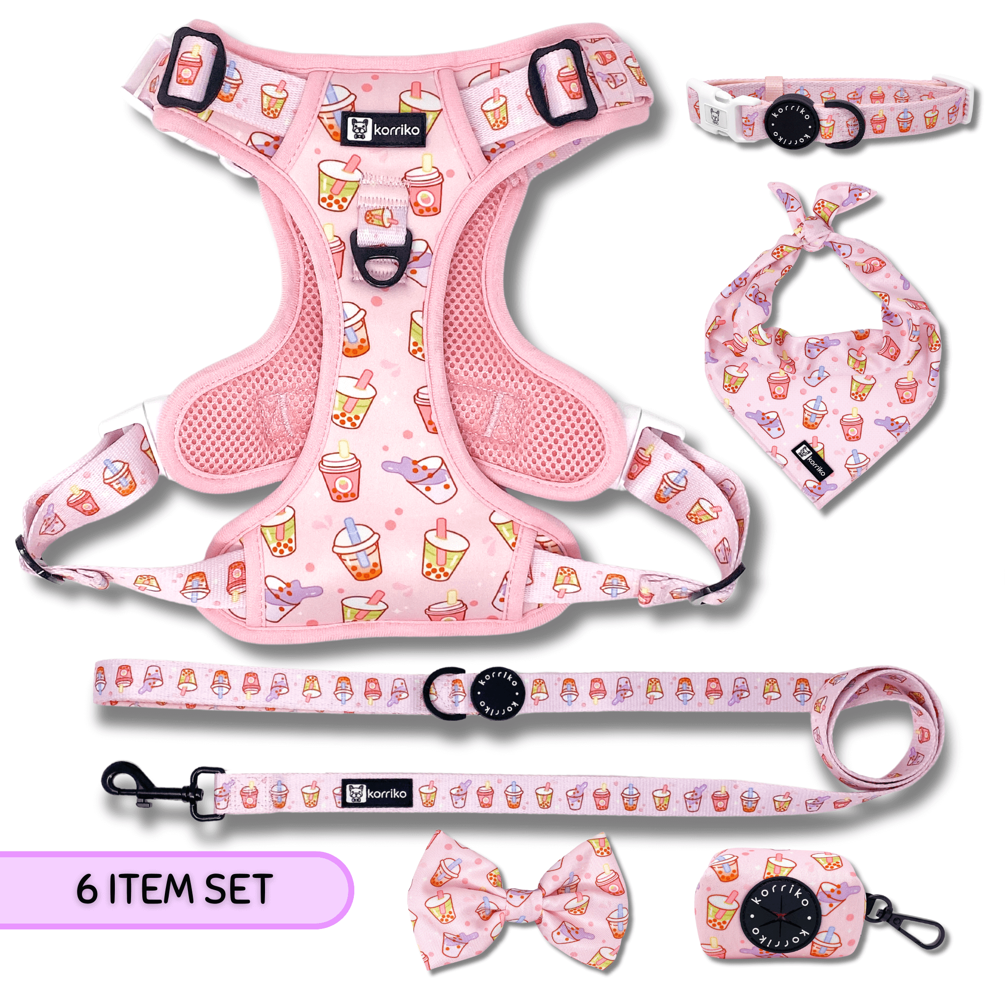 Ultimate Harness Bundle Set - Taro Milk Tea (Exploration No-Pull)