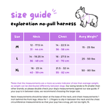 Exploration No-Pull (Step-In) Dog Harness - Dino (SECONDS - FINAL SALE)