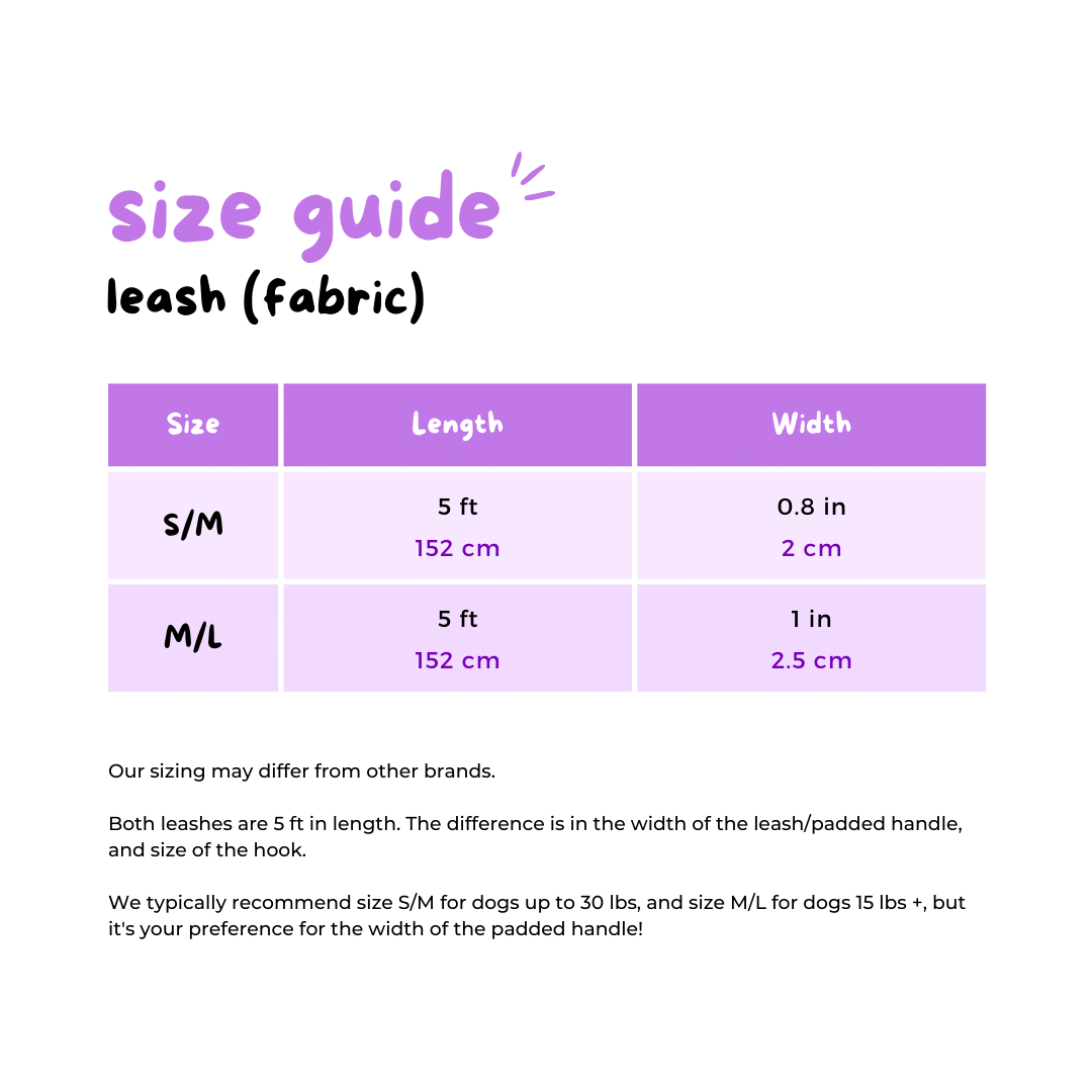 Dog Leash - Moo Moo (Final Sale)