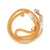 Cotton Rope Leash - Orange Creamsicle