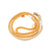 Cotton Rope Leash - Orange Creamsicle