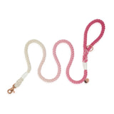 Cotton Rope Leash - Pink Ombre