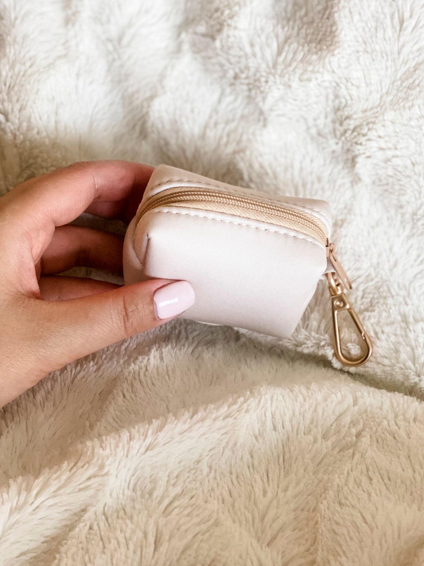 Poop Bag Dispenser - Almond Nude (SECONDS - FINAL SALE)