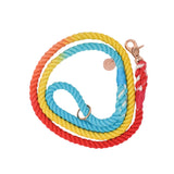 Cotton Rope Leash - Beach Please