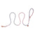 Cotton Rope Leash - Blushing Grey