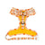 Adjustable Dog Harness - Chicken & Waffles (SECONDS - FINAL SALE)