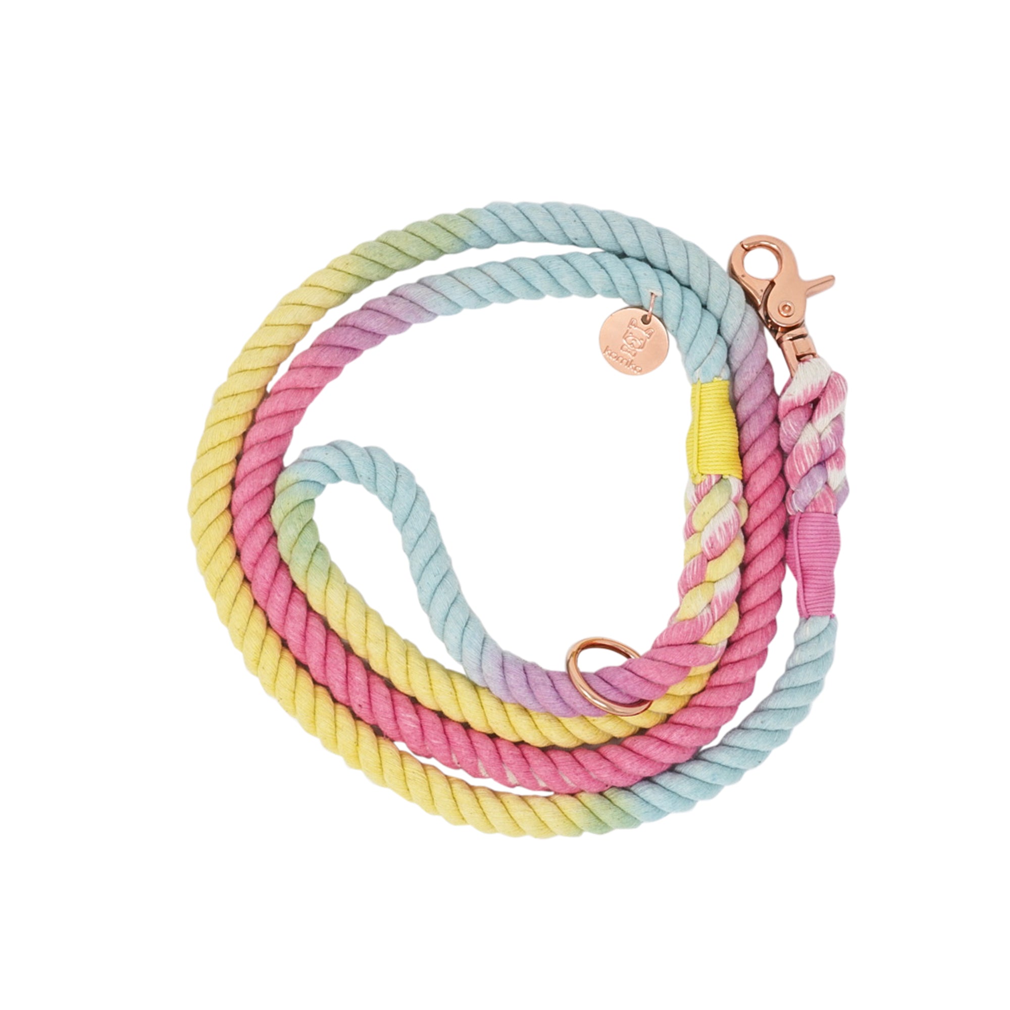 Cotton Rope Leash - Confetti
