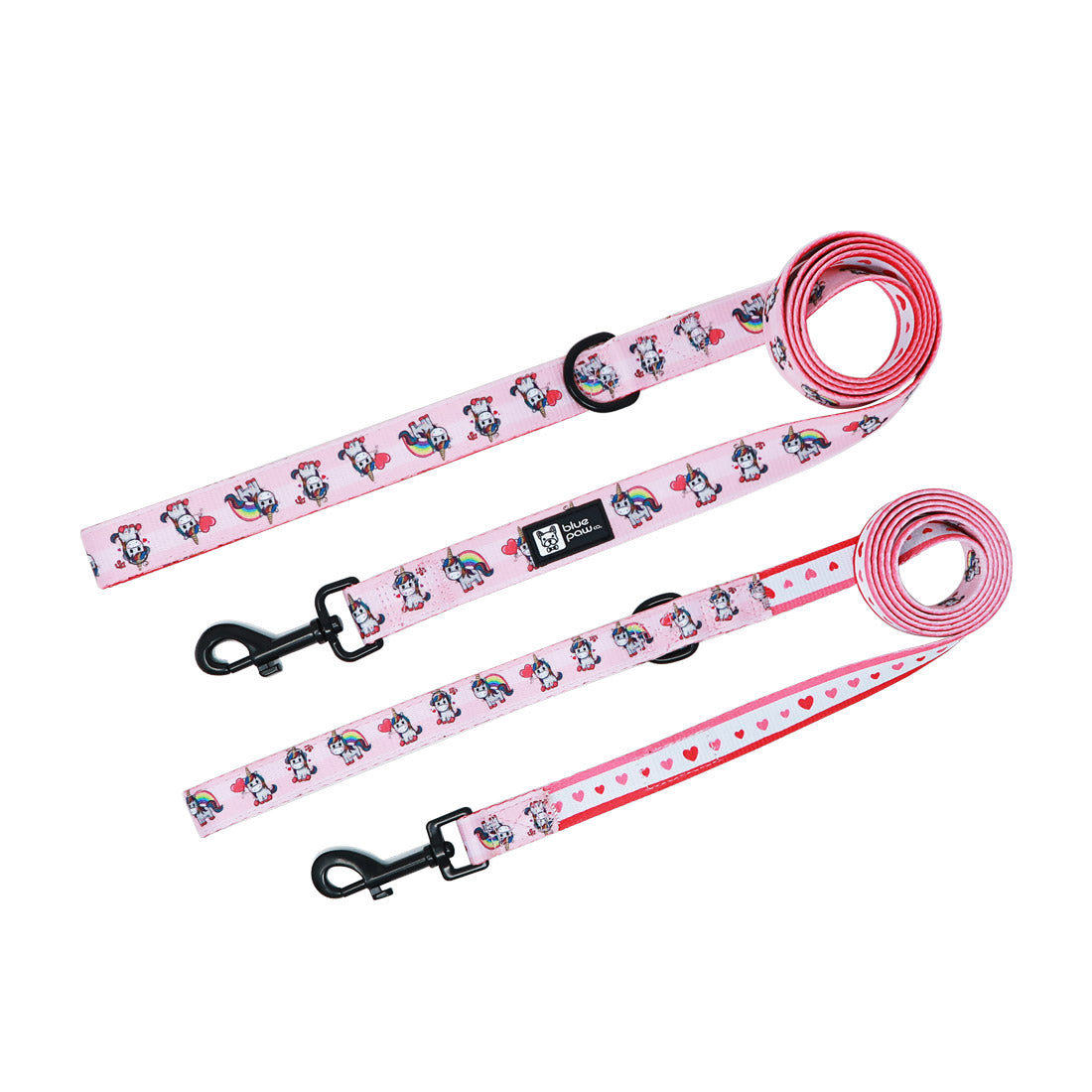 Dog Leash - Hearts & Horns (Blue Paw Co. - FINAL SALE)