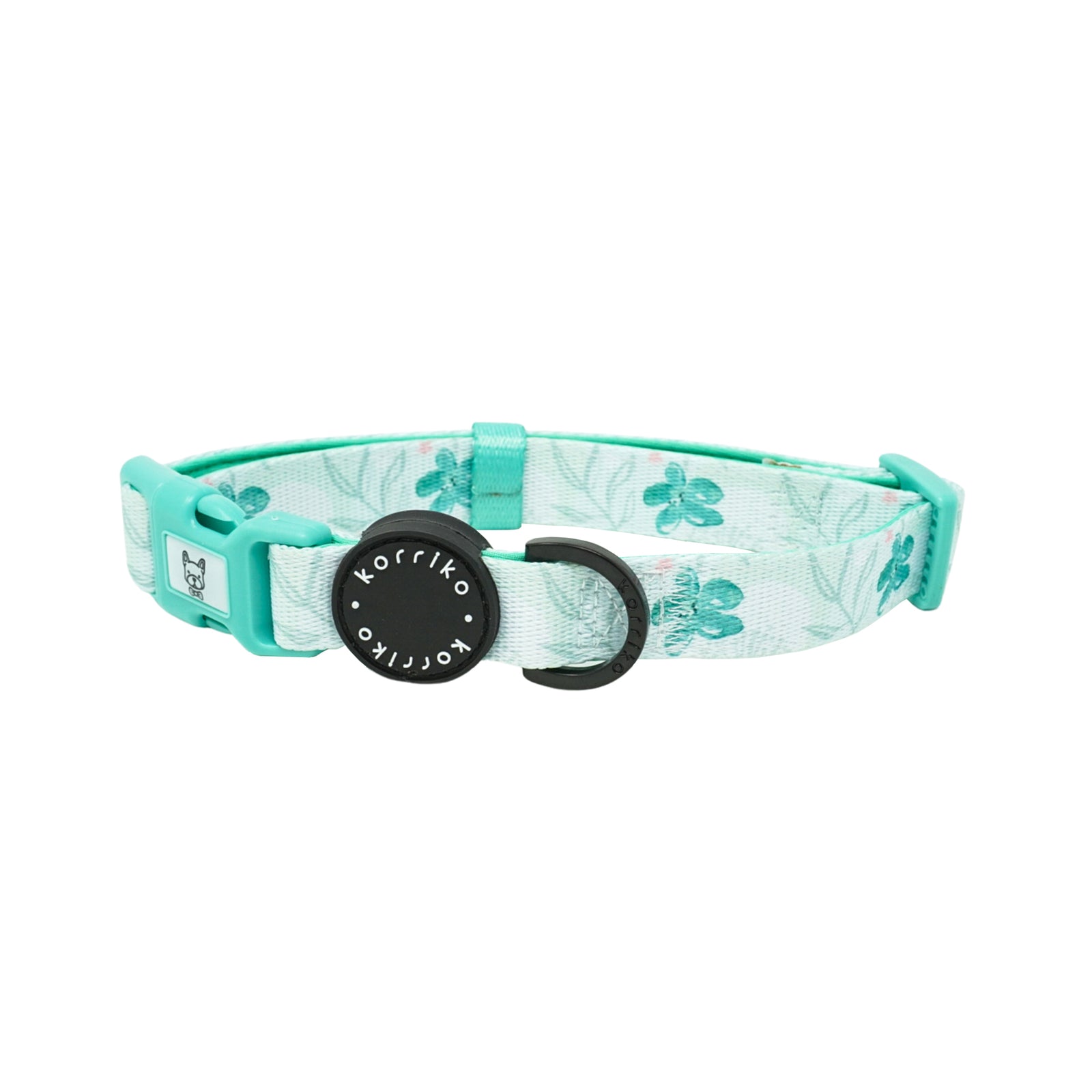Dog Collar - Mint Sakura (SECONDS - Final Sale)
