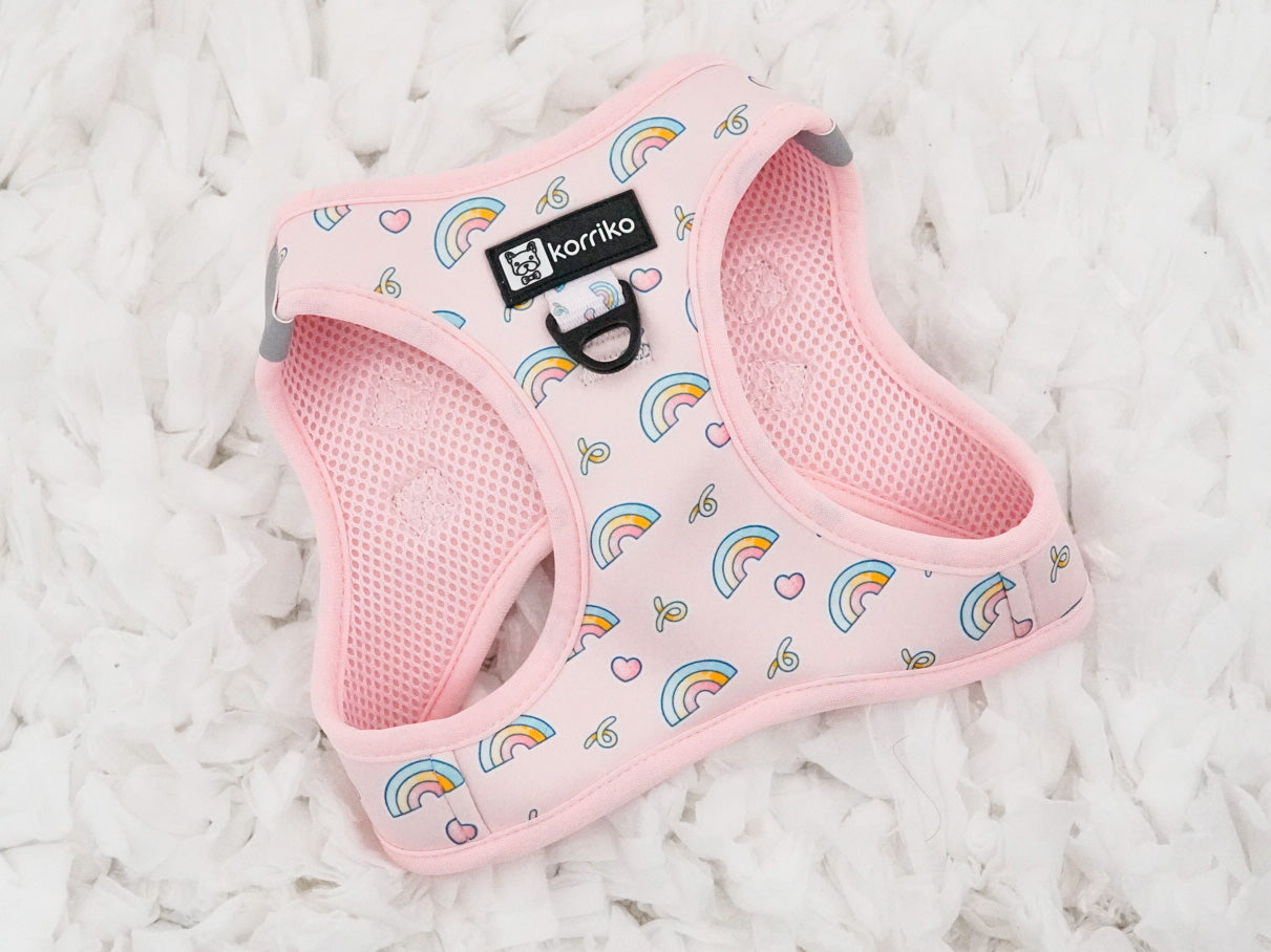 Step-In Dog Harness - Over The Rainbow (SECONDS - FINAL SALE)