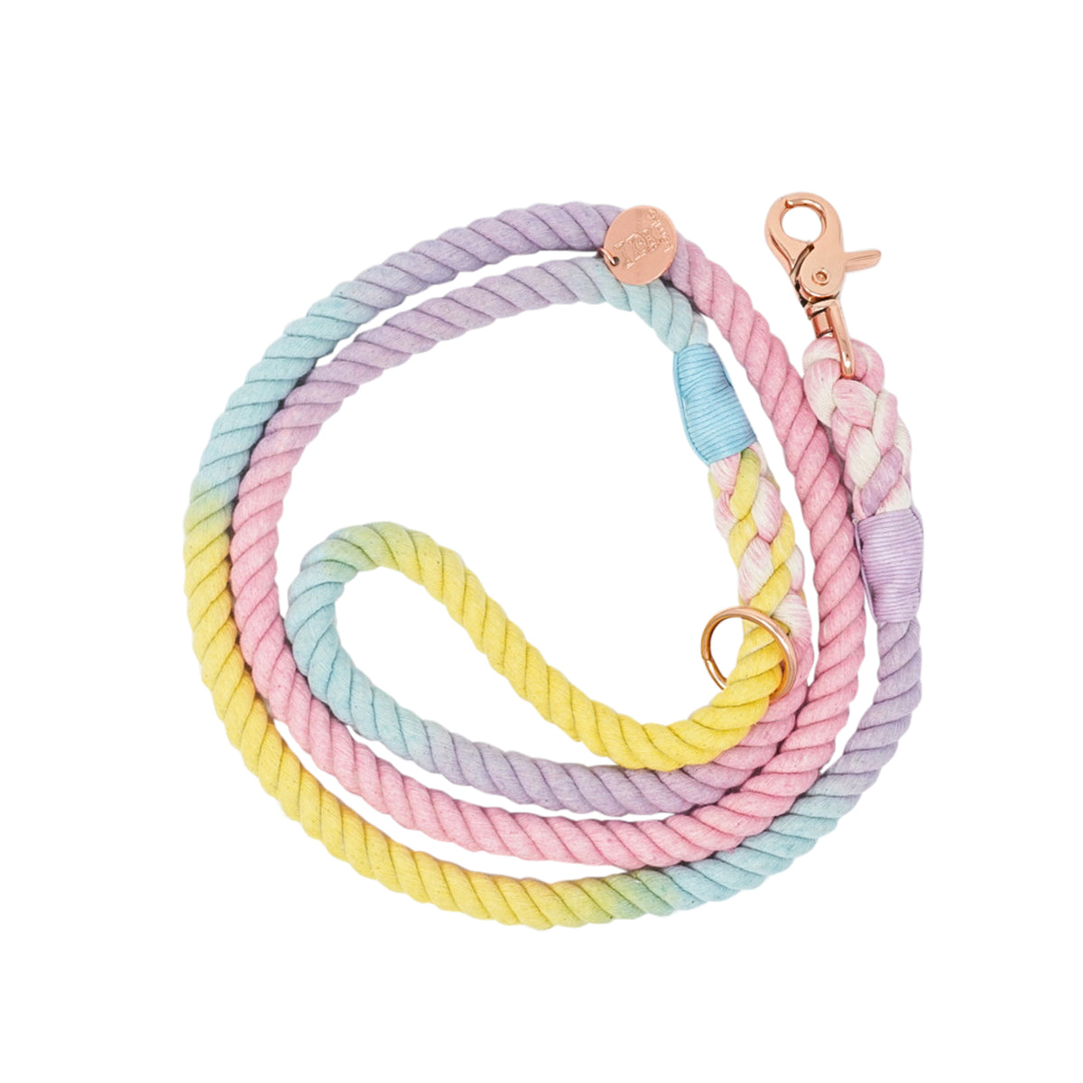 Cotton Rope Leash - Pastel Dreams