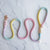 Cotton Rope Leash - Pastel Dreams