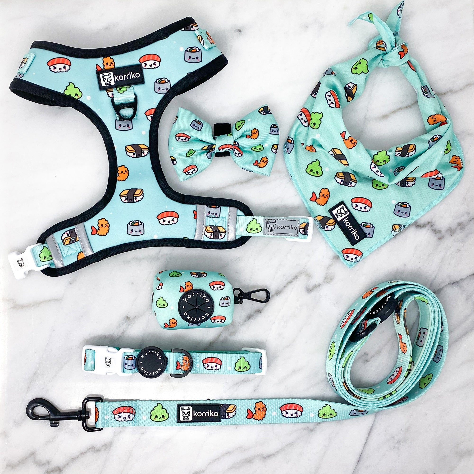 Harness Bundle Set - Sushi (Adjustable)